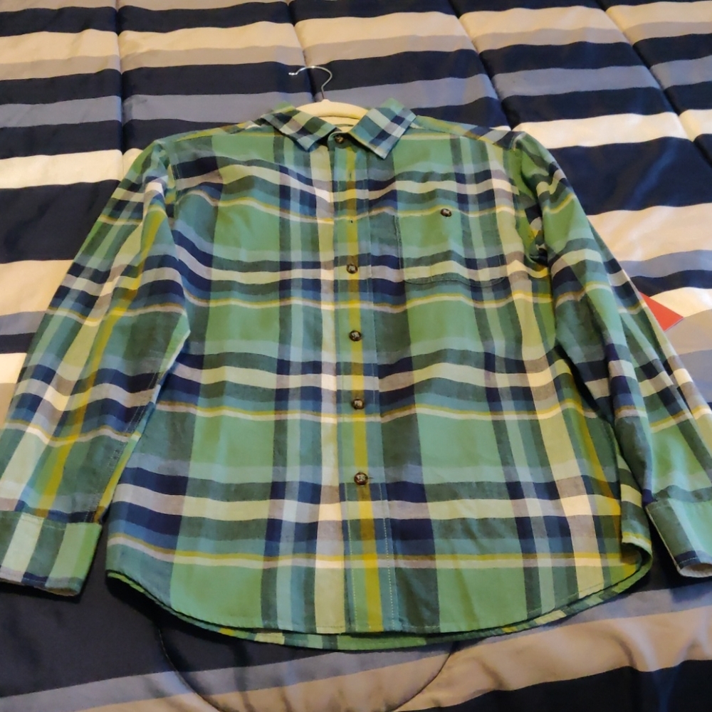 Massimo casual long sleeve green